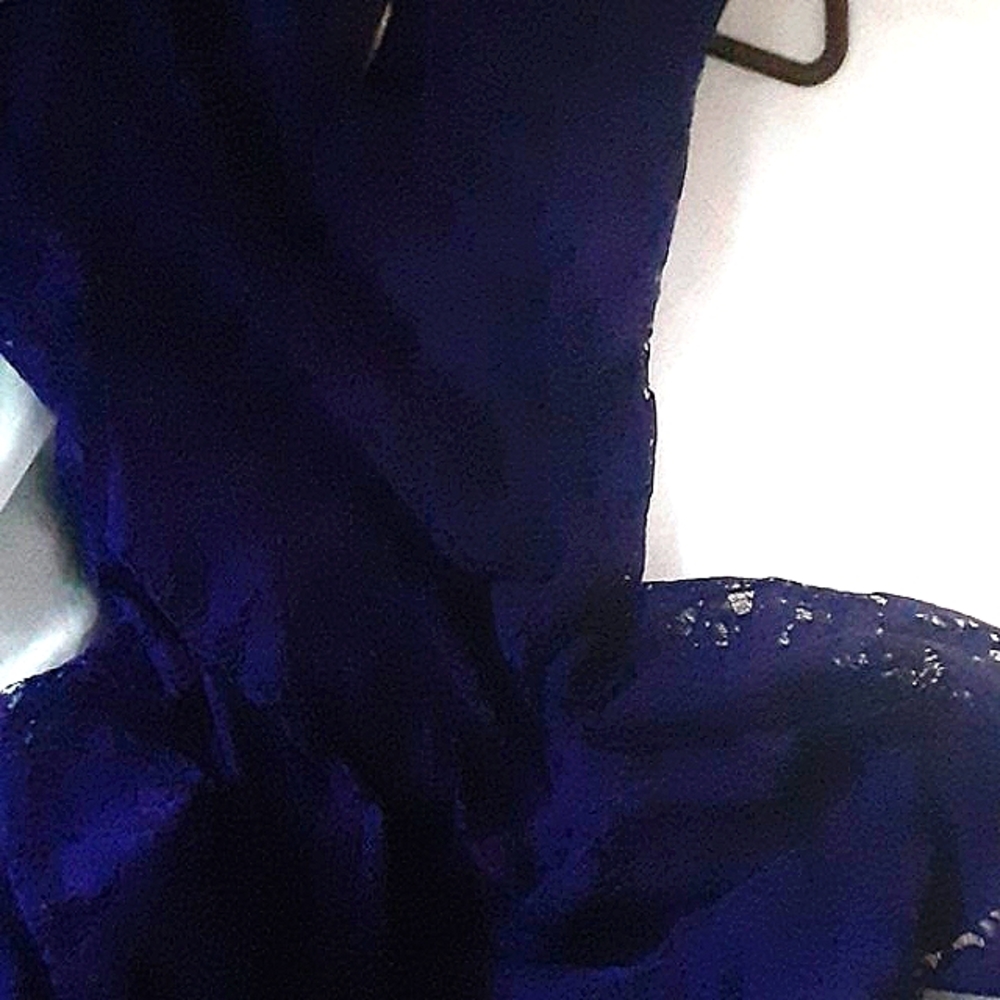 PURPLE dress. Back Zippered. flared Skirt. See measures and info on Pics